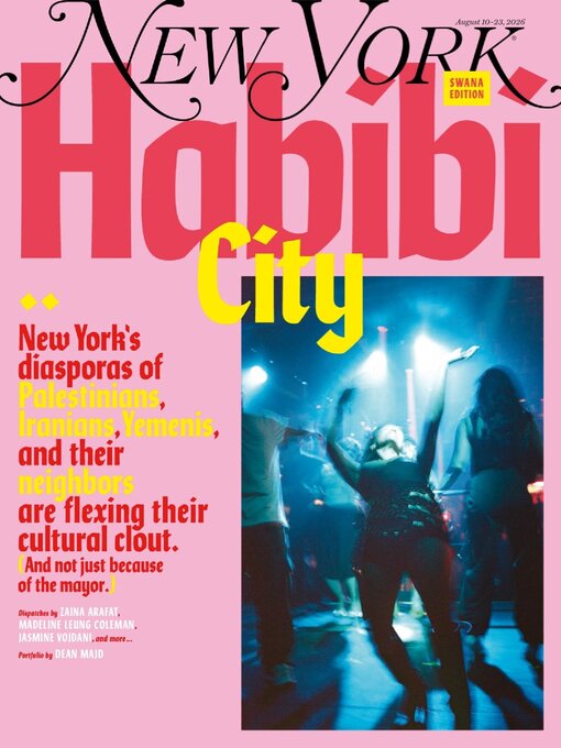 Cover image for New York Magazine